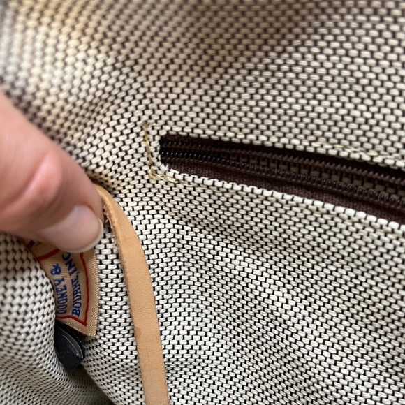 Dooney & Bourke Pink Classic Signature Monogram North South Bucket Bag - Picture 11 of 14